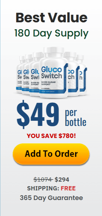 GlucoSwitch price 6 bottle